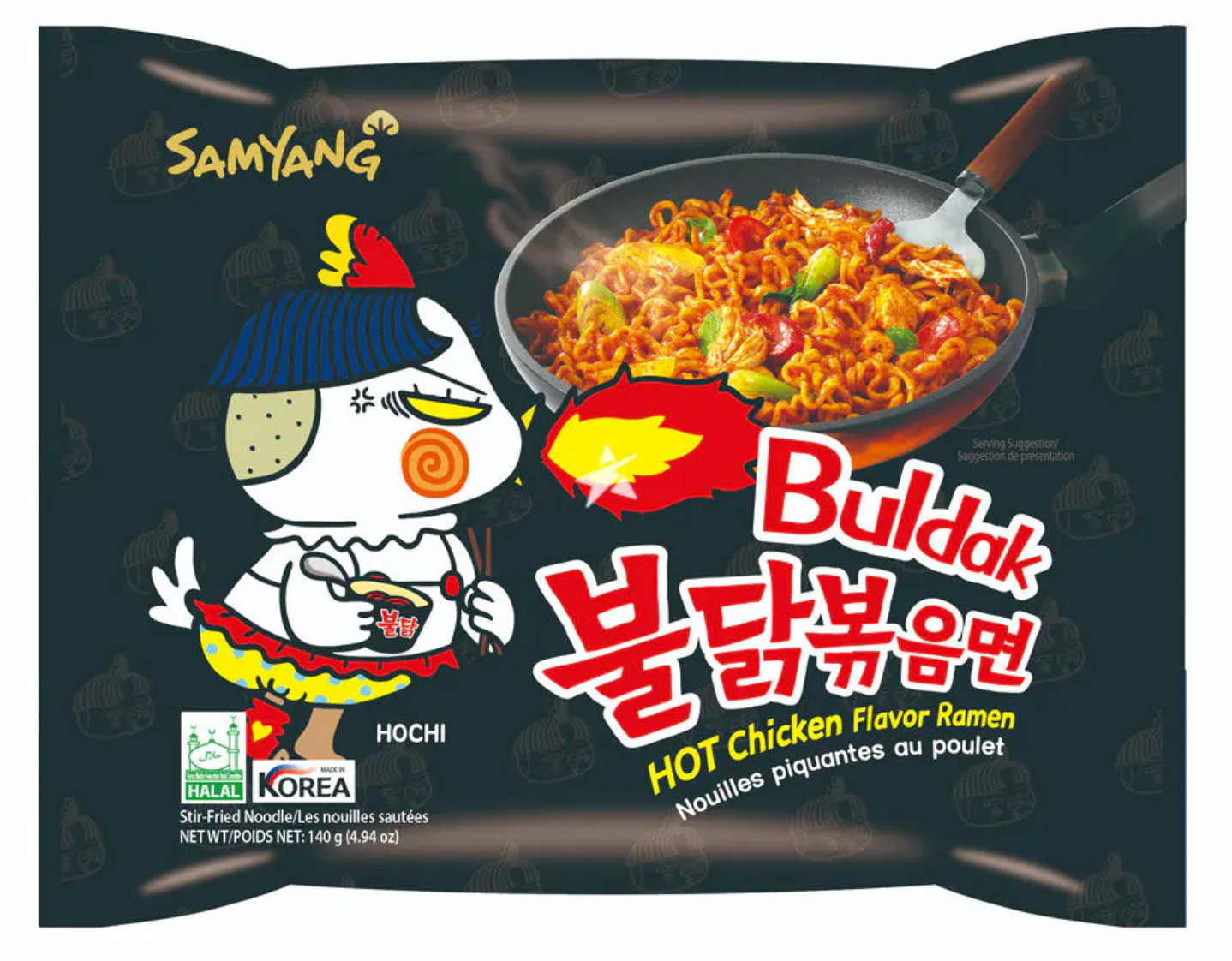 Box of Mixed Spicy Ramen Noodles x 10